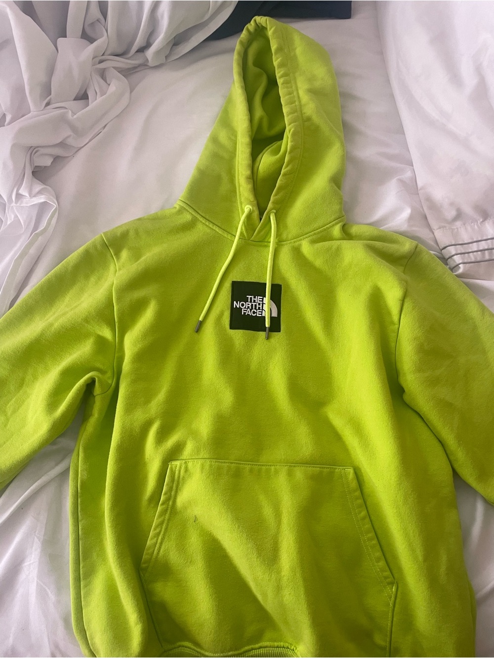 The North Face Neon Lime Pullover Hoodie